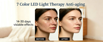 GIHWRRI Masajeador Facial LED 7 Colores