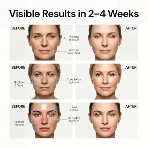 GIHWRRI Masajeador Facial LED 7 Colores